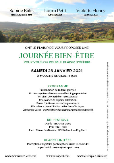 23 janvier - Journée Bien-Etre - Moulins-Engilbert