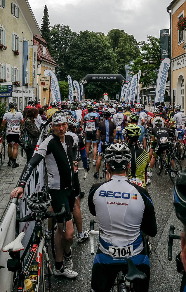 Startaufstellung in Mondsee