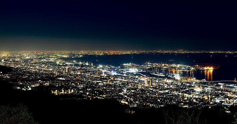 兵庫県神戸市 / 1000万ドルの夜景