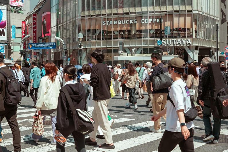 東京都渋谷区 / スクランブル交差点