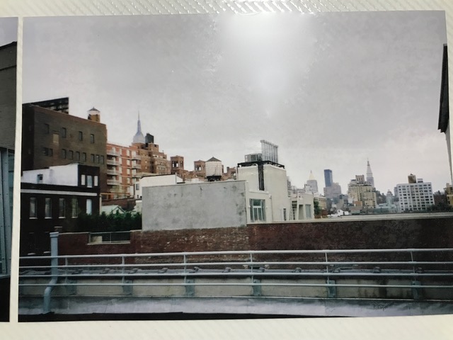 ニューヨーク　チェルシー　Diaセンターの屋上から　2002年