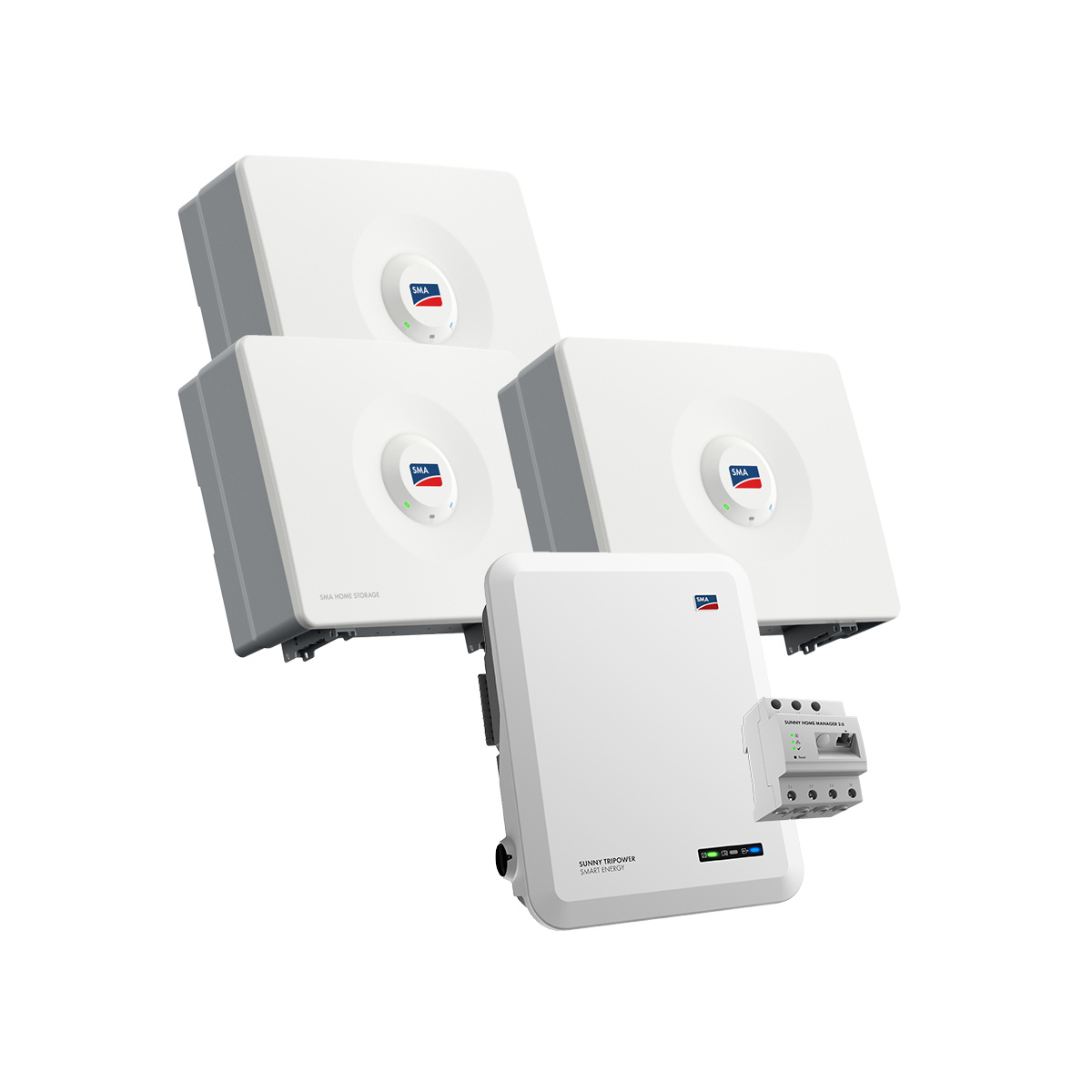 SMA Home Speicher mit STP Hybrid Wechselrichter
