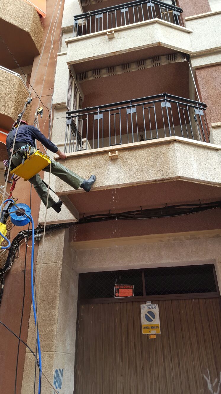 Limpieza de fachada