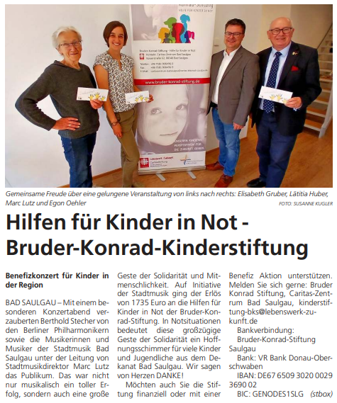E. Gruber, L. Huber, M. Lutz, E. Oehler
