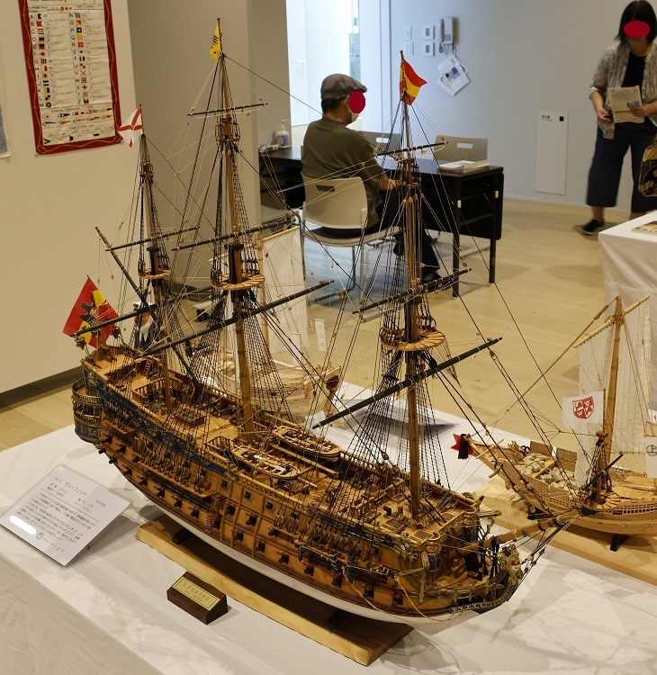 636 】木製帆船模型展♪ - 1/24に夢中!(模型転倒虫のカー 636 】木製帆船模型展♪ - 1/24に夢中!(模型転倒虫のカー