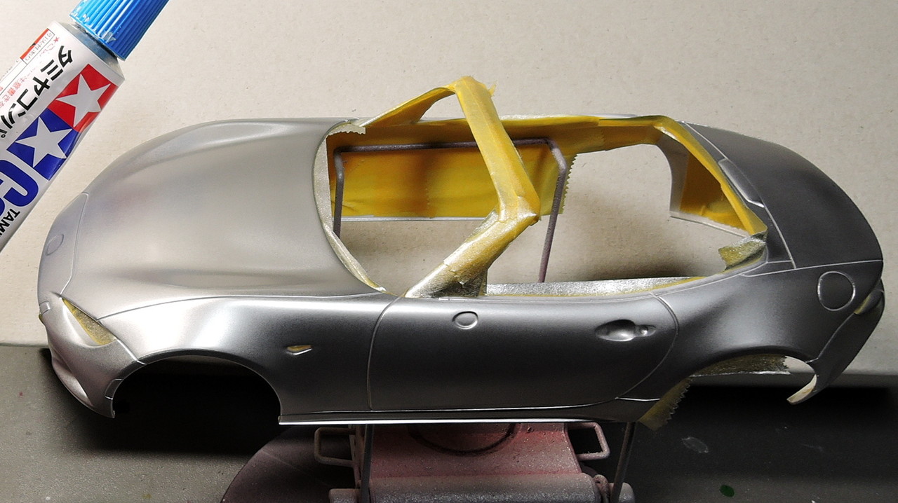 Mazda ロードスター 製作記 キャンディ塗装に挑戦 1 24に夢中 模型転倒虫のカーモデルページ 製作記 ギャラリー