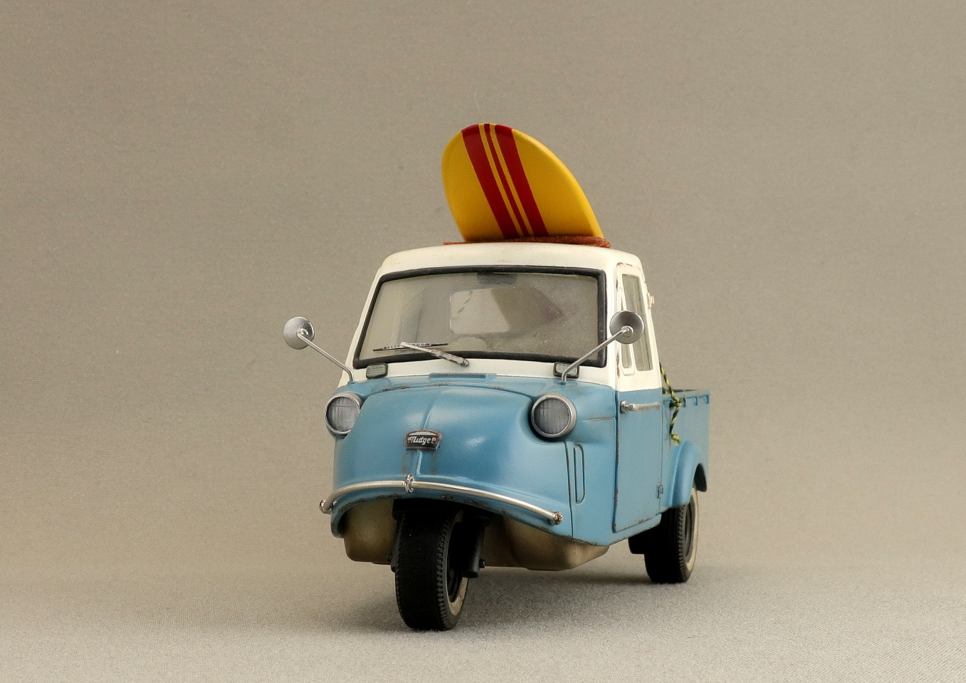 ダイハツ ミゼット 製作記 ④完成作品画像 - 1/24に夢中！（模型転倒虫のカーモデルページ 製作記・ギャラリー）
