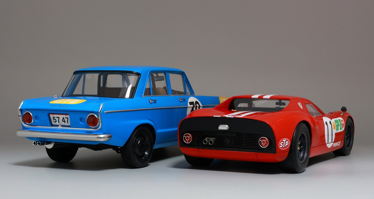 プリンス スカイライン 日本GP製作記 ④完成作画像 - 1/24に