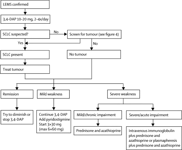 treatment algorithm for LEMS