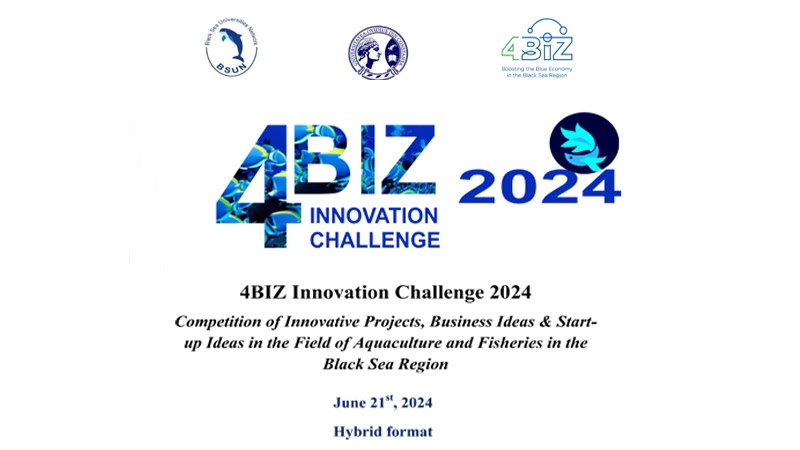 4BIZ оголосив конкурс студентських інноваційних ідей та проектів  у галузі аквакультури та рибальства в Чорноморському регіоні
