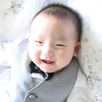 長岡の赤ちゃん百日記念写真ブログ写真　　長岡市の１００日写真館小林フォトスタジオ　今日の一枚