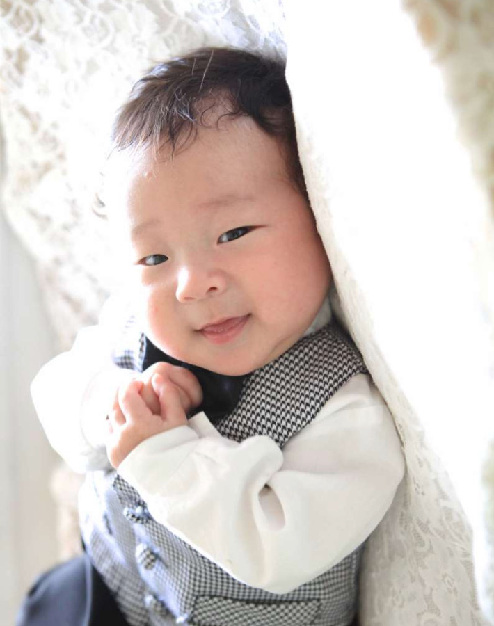 長岡の赤ちゃん百日記念写真ブログ写真　　長岡市の１００日写真館小林フォトスタジオ　今日の一枚１６９