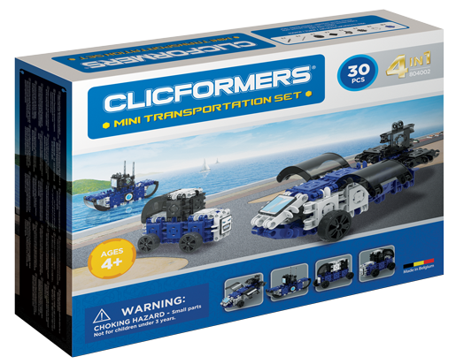 Clicformers Mini Transportation Set 30 Teile