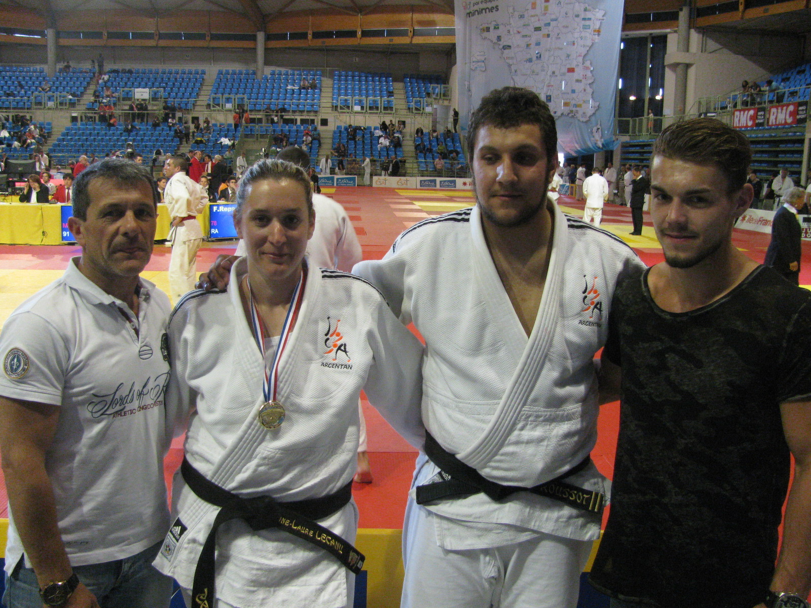 Alberto, Anne-Laure, Loïc et Florian