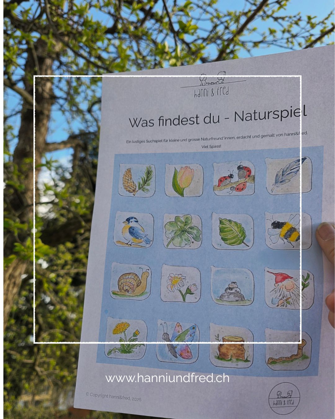 Was findest du - Naturspiel