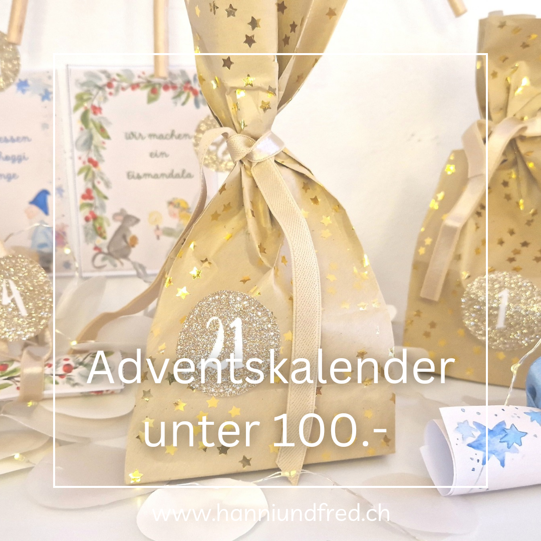 Adventskalender unter 100.-