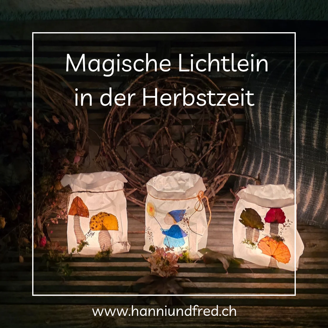 Magische Lichtlein in der Herbstzeit