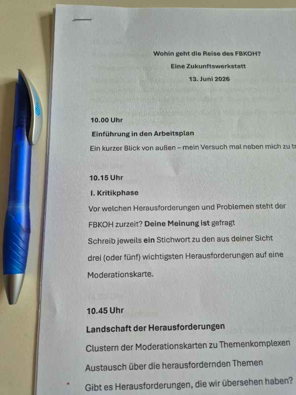 Zukunftswerkstatt 13.6.26