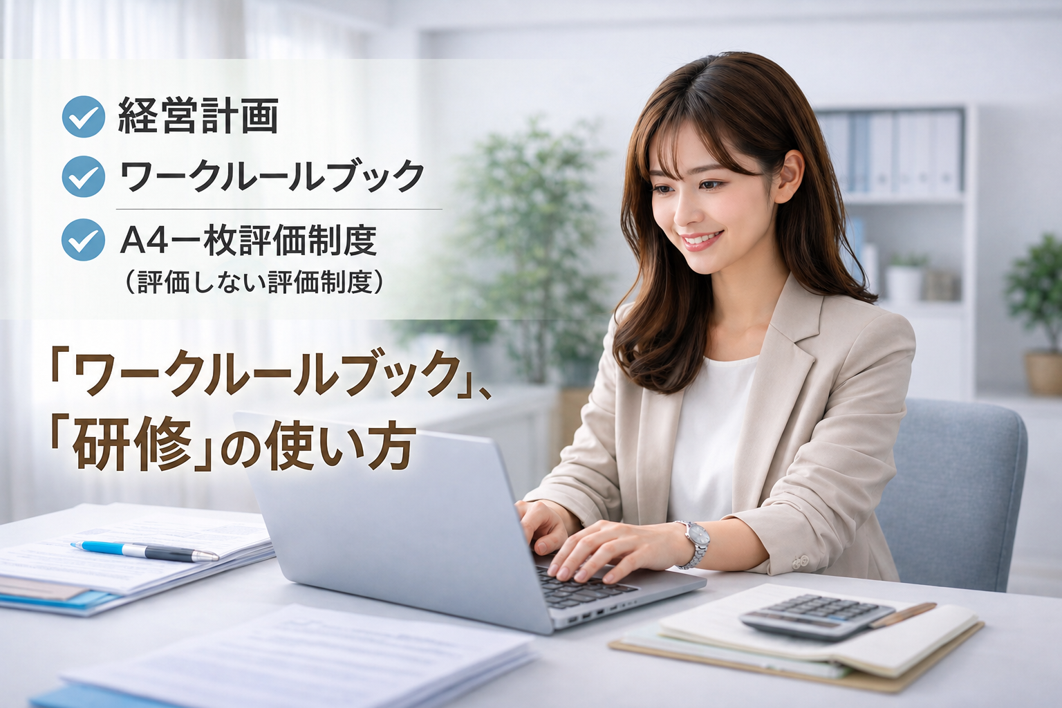 「ワークルールブック」の、「研修」における、おすすめの使い方を教えてください