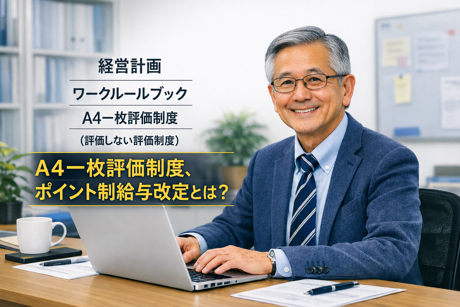 【A4一枚評価制度】ポイント制給与改定とは？