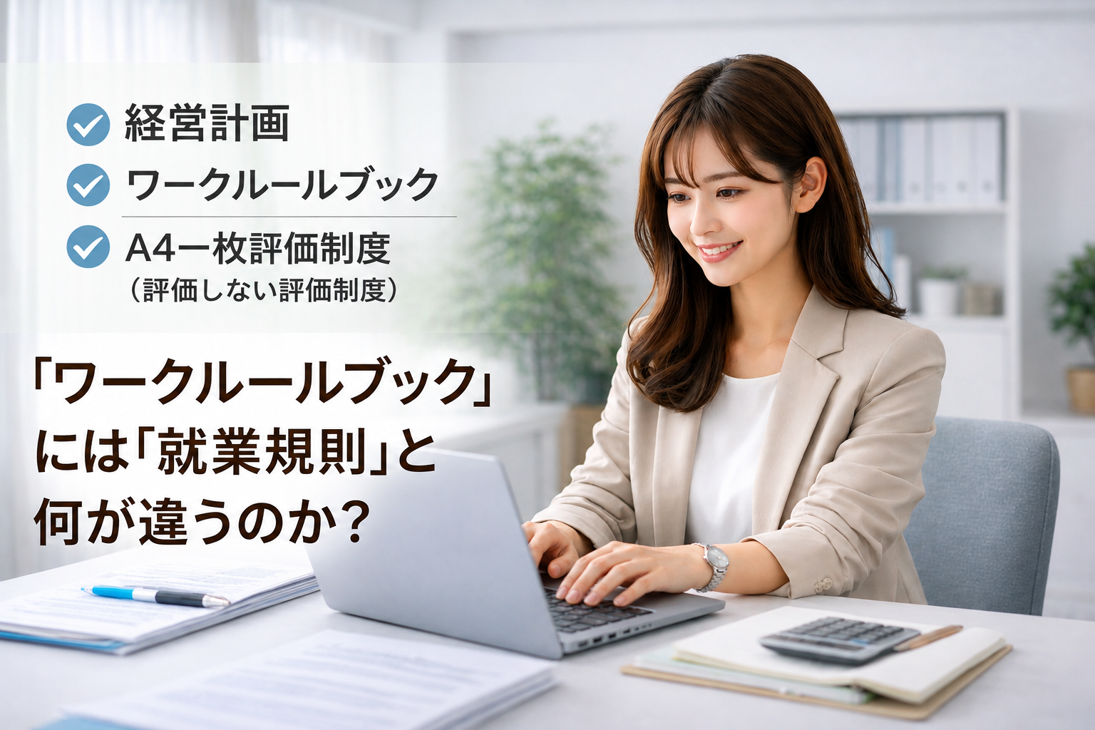 「ワークルールブック」は「就業規則」と何が違うのか？