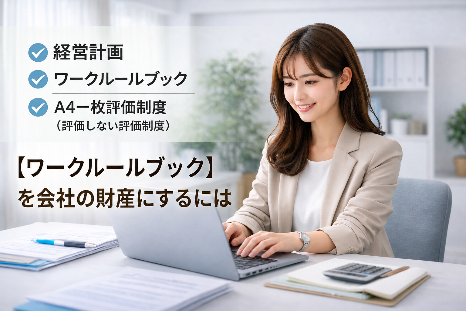 「ワークルールブック」を会社の財産にするには