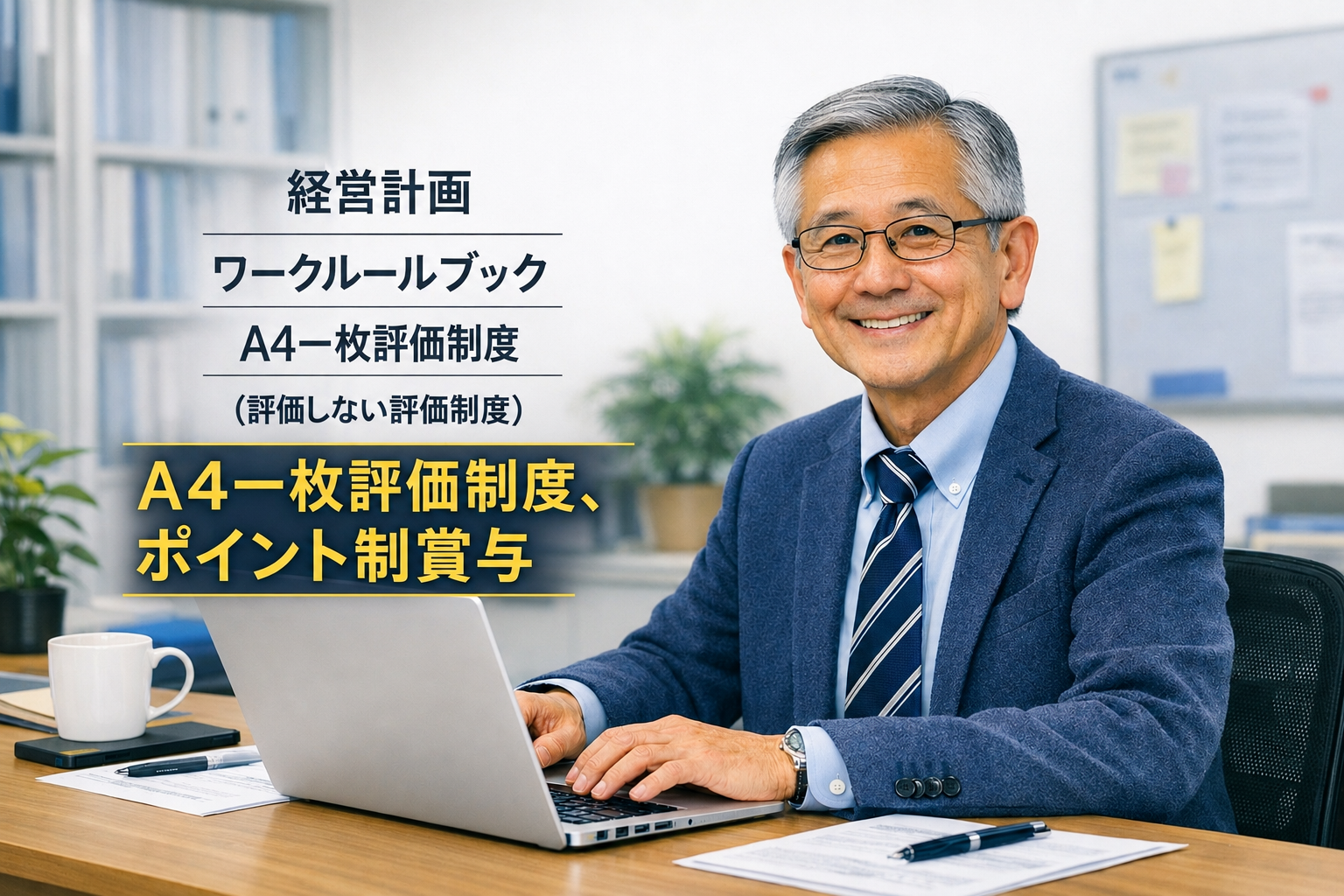 【A4一枚評価制度】ポイント制で賞与を決める方法とは？