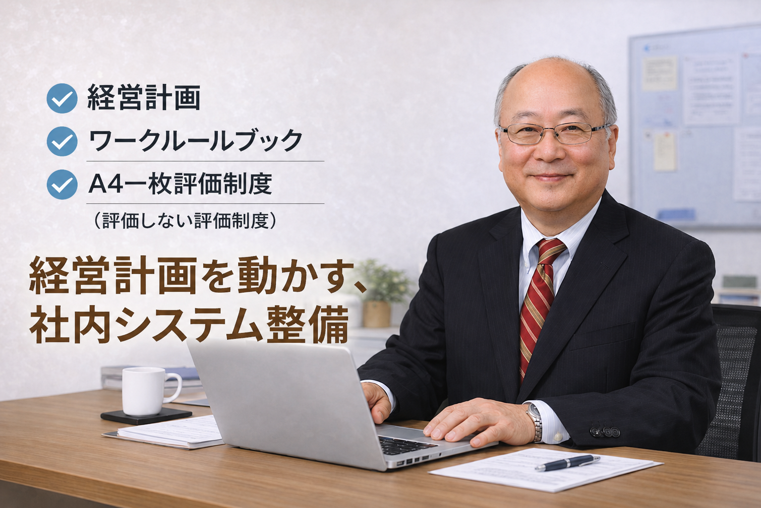 「経営計画」において「社内システムの整備」はどのように取り組んだらよいですか