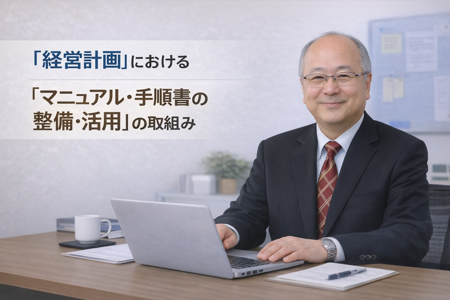 「経営計画」において「マニュアル・手順書の整備・活用」はどのように取り組んだらよいですか