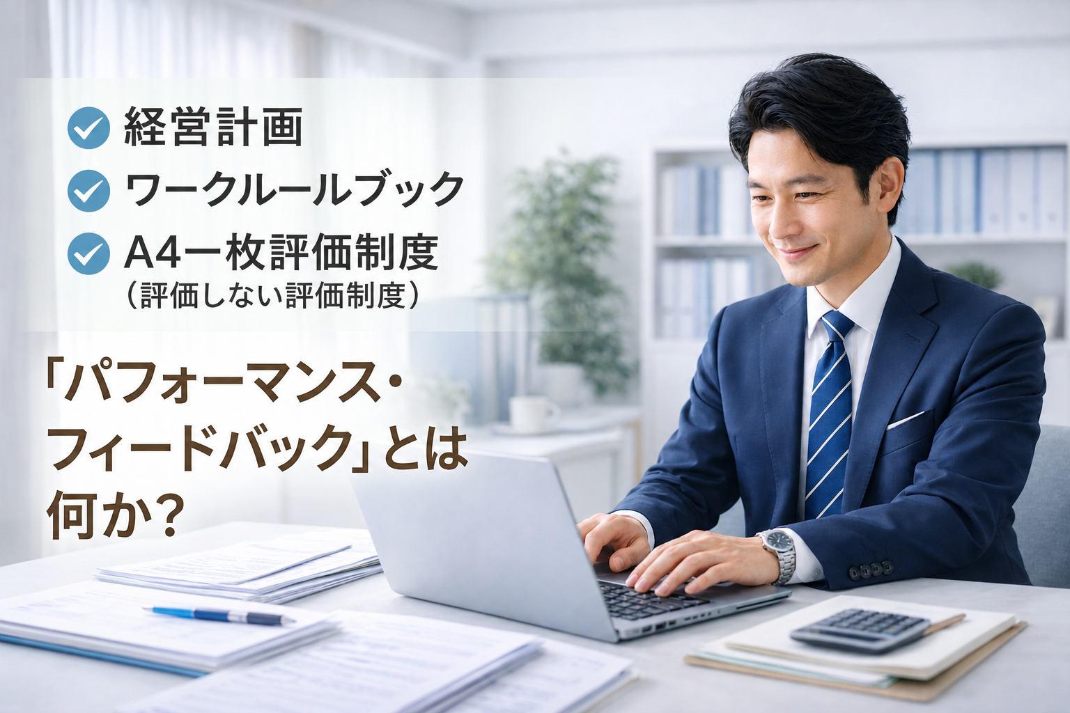 「パフォーマンス・フィードバック」とは何か？