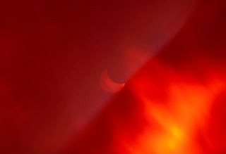 Eclissi soalre del 20 marzo (da milano)
