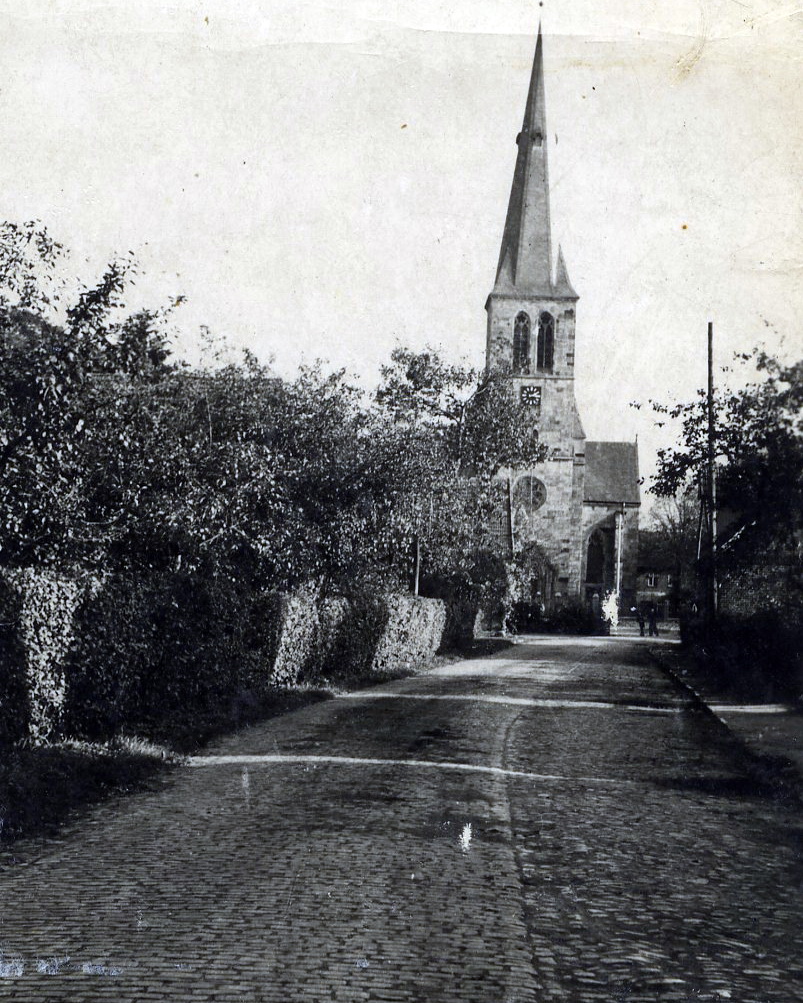 1953 Blick vom Kirchturm auf Bakum Heimatverein Bakum