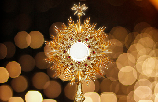 Billet de Sainte Thérèse sur l'eucharistie