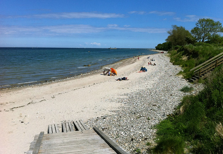 Strand nach Osten