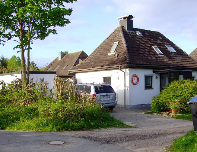 Strandkate von der Straßenseite