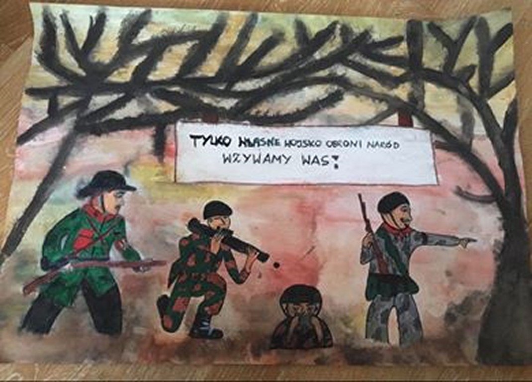 IV miejsce Zosia Roczyńska i Nikola Markiewicz kl. 8b