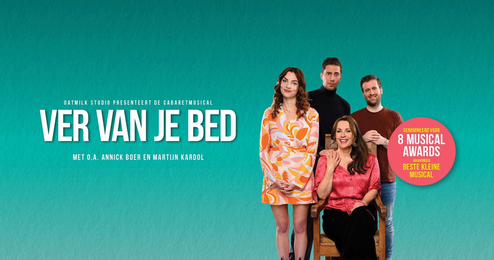 Ver van je bed