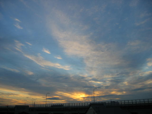 2013-11/15～屋上からの景色です。