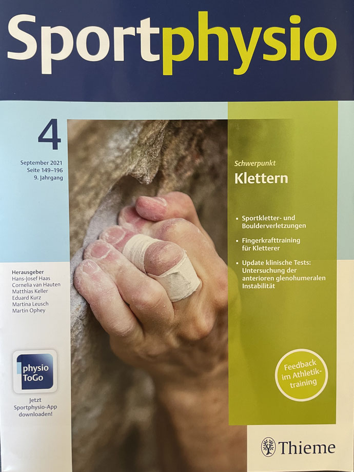 Sportphysio - Thieme Verlag - PhysioVision Zürich