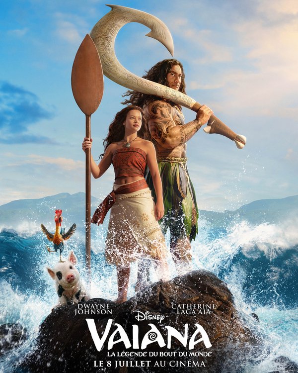 Répondant à l’appel de l’océan, Vaiana s’aventure pour la première fois par-delà le récif de son île de Motunui. 