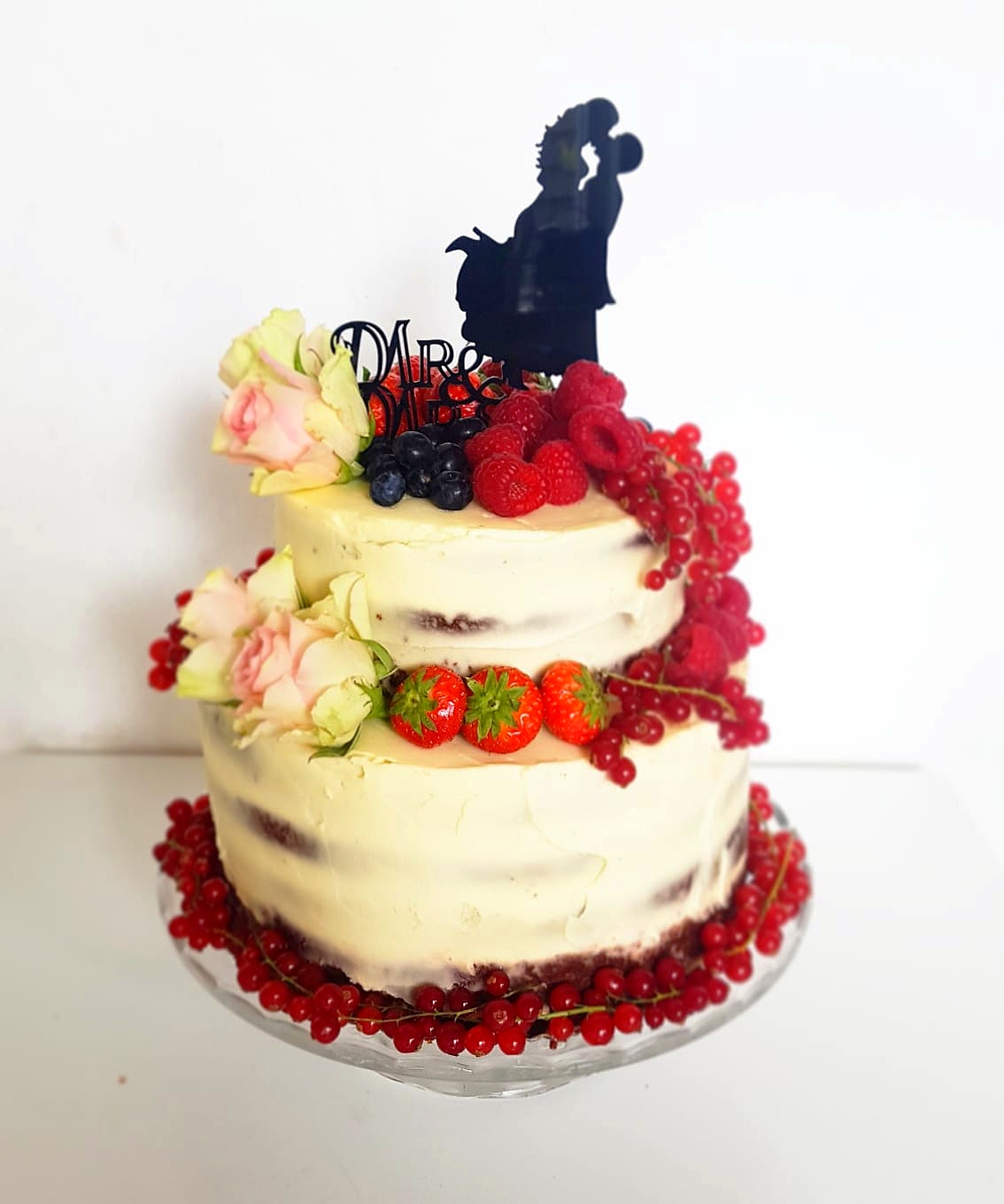 Red Velvet Wedding Cake