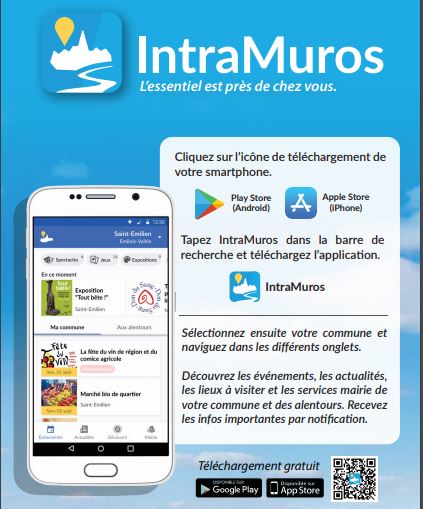 La mairie dispose d’une application mobile gratuite dédiée à la vie quotidienne. Cet outil vous informe en direct des actualités, des informations pratiques et des événements organisés dans la commune.