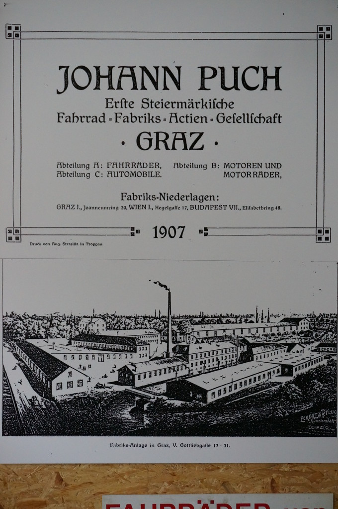 Puch die Geschichte Motorradmuseum Gisingen