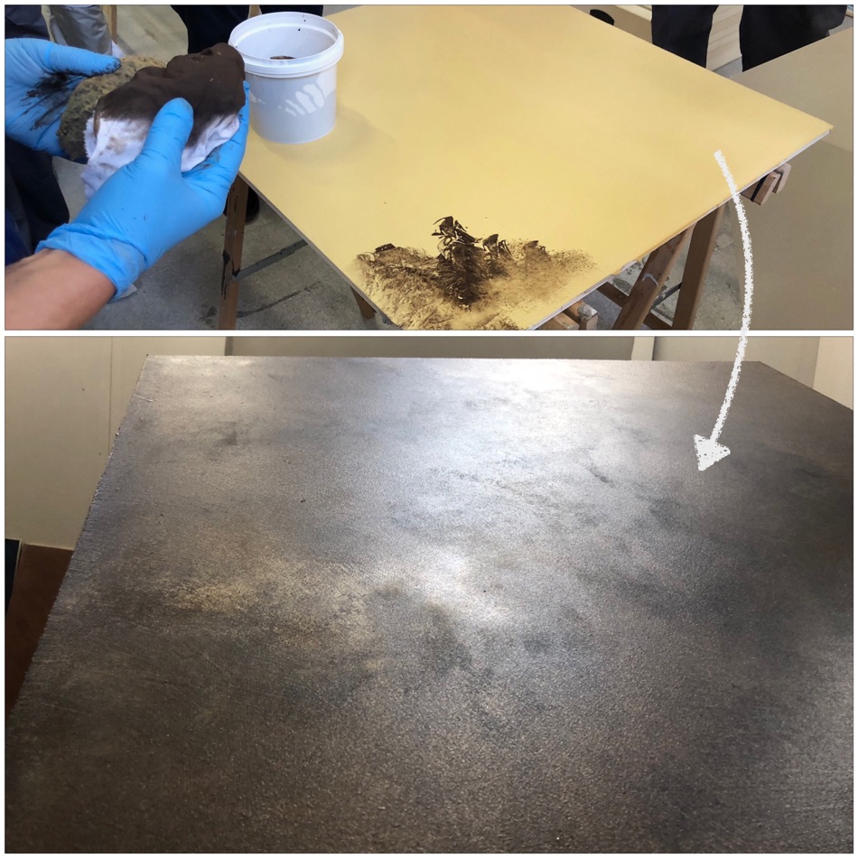 giving strong epoxy floor cement a sophisticated look