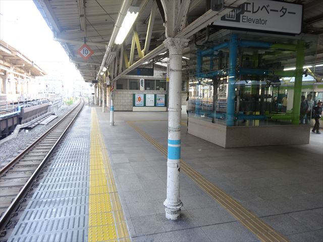 東京駅開業当初のホーム