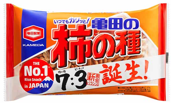 ピーナッツ　　7 3/8 ピーナッツ派に朗報】柿3：ピー7の『柿の種』が販売中だ