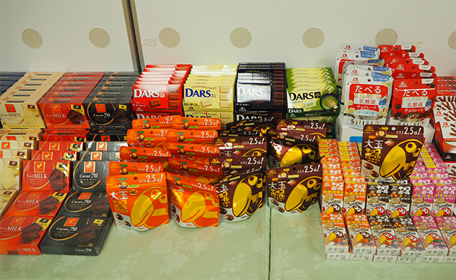 各メーカーの製品がズラリと並ぶ