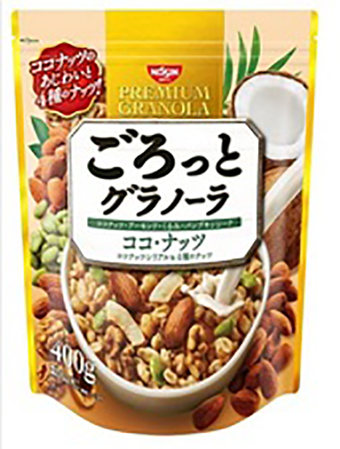 日清シスコ、ナッツたっぷり『ごろっとグラノーラ』 - 大正15年創刊の全国紙「菓子食品新聞」 日清シスコ、ナッツたっぷり『ごろっとグラノーラ』 - 大正15年創刊の全国紙「菓子食品新聞」