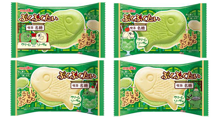 ぷくぷくたい クリームソーダ エアインチョコ