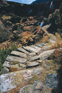 Via mulattiera del colle della Grimsel (Foto Heinz Dieter Finck)